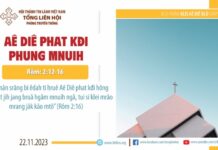 Aê Diê Phat Kđi Phung Mnuih – 22/11/2023