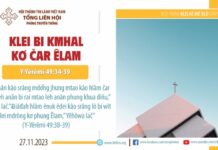 Klei Bi Kmhal Kơ Čar Êlam – 27/11/2023