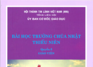 UB. CĐGD: Giới Thiệu Sách Trường Chúa Nhật Dành Cho Thiếu Niên (Tập 5)