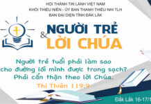 Đắk Lắk: “Người Trẻ Và Lời Chúa”-Trại Bồi Linh Huấn Luyện Cho Người Hướng Dẫn Thiếu Niên