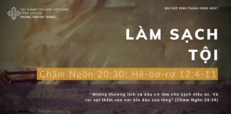 Làm Sạch Tội – 17/12/2023