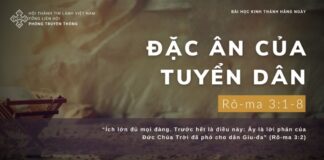 Đặc Ân Của Tuyển Dân – 20/12/2023