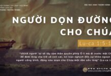 Người Dọn Đường Cho Chúa – 21/12/2023