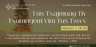 Tsis Txajmuag Tiv Txomnyem Vim Tus Tswv – 23/12/2023