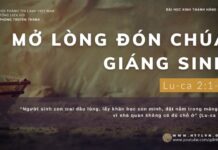 Mở Lòng Đón Chúa Giáng Sinh – 24/12/2023