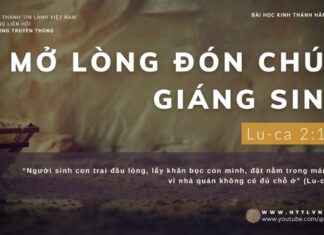 Mở Lòng Đón Chúa Giáng Sinh – 24/12/2023