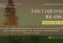 Lus Cogtseg Ibtxhis – 26/12/2023