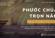 Phước Chúa Trọn Năm – 31/12/2023