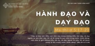 Hành Đạo Và Dạy Đạo – 5/12/2023