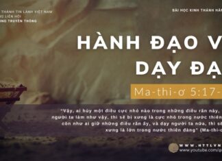 Hành Đạo Và Dạy Đạo – 5/12/2023