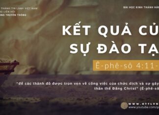 Kết Quả Của Sự Đào Tạo – 9/12/2023