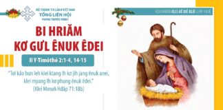 Bi Hriăm Kơ Gưl Ênuk Êdei – 4/12/2023