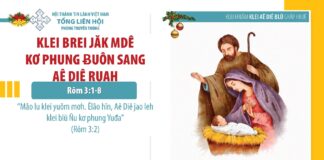 Klei Brei Jăk Mdê Kơ Phung Ƀuôn Sang Aê Diê Ruah – 20/12/2023