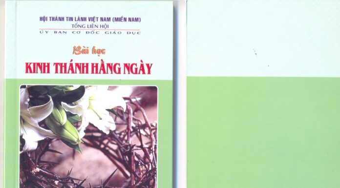 UB. CĐGD: Giới Thiệu Bài Học Kinh Thánh Hằng Ngày Quý I/2024