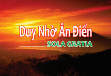 Duy Nhờ Ân Điển – Sola Gratia