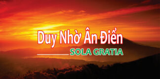 Duy Nhờ Ân Điển – Sola Gratia