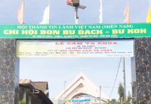 Đắk Nông: Chi Hội Bu Đach-Bu Koh Có Lễ Cảm Tạ Chúa Về Tư Thất