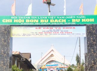 Đắk Nông: Chi Hội Bu Đach-Bu Koh Có Lễ Cảm Tạ Chúa Về Tư Thất