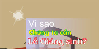Vì sao chúng ta cần Lễ Giáng sinh?