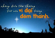 Thơ: NHỮNG ĐIỀU TẦM THƯỜNG TRỞ NÊN VĨ ĐẠI TRONG ĐÊM THÁNH