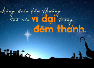 Thơ: NHỮNG ĐIỀU TẦM THƯỜNG TRỞ NÊN VĨ ĐẠI TRONG ĐÊM THÁNH