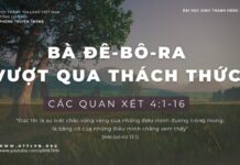 Bà Đê-bô-ra Vượt Qua Thách Thức – 10/1/2024