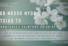 Lub Nroog Nyob Ntsiag To – 11/01/2024