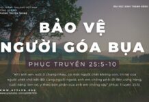 Bảo Vệ Người Góa Bụa – 19/1/2024