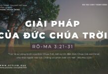 Giải Pháp Của Đức Chúa Trời – 23/1/2024
