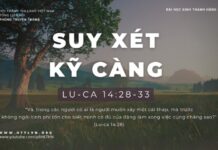 Suy Xét Kỹ Càng – 4/1/2024