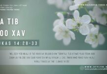 Ua Tib Zoo Xav – 4/1/2024