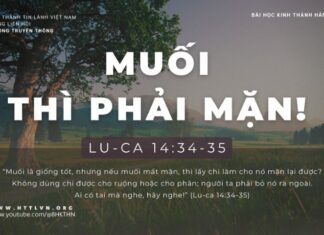 Muối Thì Phải… Mặn! – 5/1/2024