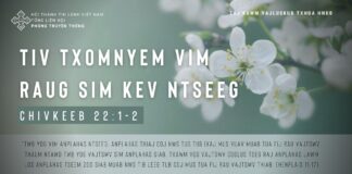 Tiv Txomnyem Vim Raug Sim Kev Ntseeg – 6/1/2024