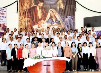 Ninh Thuận: Hiệp Nguyện Giáo Phẩm, Chấp Sự, Nhân Sự Tháng 01/2024