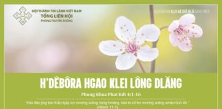 H’Dêbôra Hgao Klei Lông Dlăng – 10/1/2024