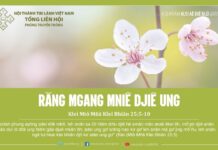 Răng Mgang Mniê Djiê Ung – 19/1/2024