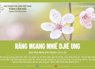Răng Mgang Mniê Djiê Ung – 19/1/2024