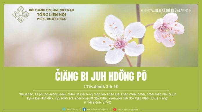 Čiăng Bi Juh Hdơ̆ng Pô – 29/1/2024
