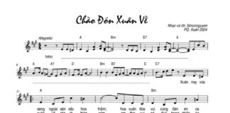 Bài hát: CHÀO ĐÓN XUÂN VỀ