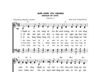 Bài hát: SUỐI NƯỚC YÊU THƯƠNG