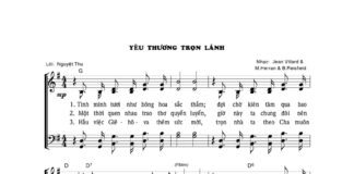 Bài hát: YÊU THƯƠNG TRỌN LÀNH