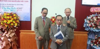 Đắk Nông: Lễ Công Bố Mục Sư Mai Hồng Sáng Đặc Trách Hội Thánh Quảng Tân