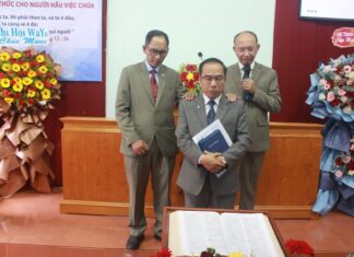 Đắk Nông: Lễ Công Bố Mục Sư Mai Hồng Sáng Đặc Trách Hội Thánh Quảng Tân