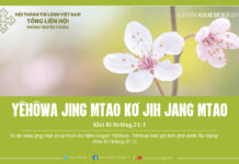 Yêhôwa Jing Mtao Kơ Jih Jang Mtao – 14/1/2024
