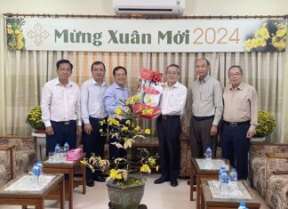 Sở Nội Vụ Tỉnh Vĩnh Long Thăm Và Chúc Tết Tổng Liên Hội HTTLVN