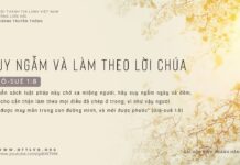 Suy Ngẫm Và Làm Theo Lời Chúa – 1/3/2024
