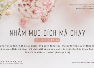 Nhắm Mục Đích Mà Chạy – 12/2/2024