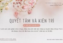 Quyết Tâm Và Kiên Trì – 14/2/2024