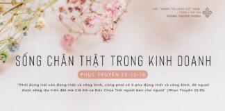 Sống Chân Thật Trong Kinh Doanh – 19/2/2024