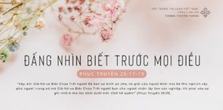 Đấng Nhìn Biết Trước Mọi Điều – 20/2/2024